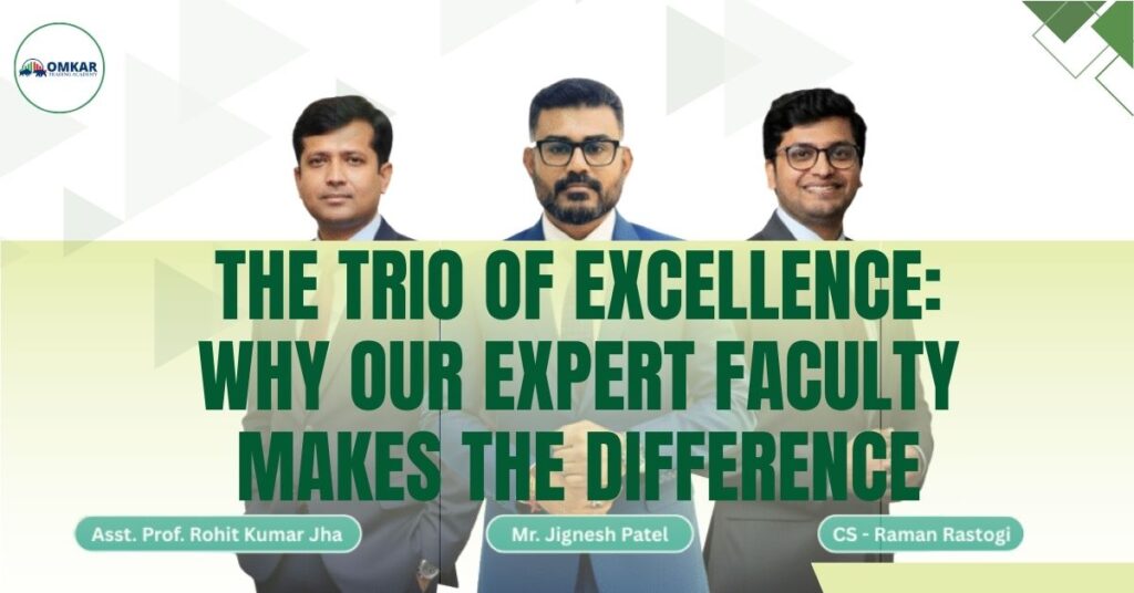 The Trio of Excellence Why Our Expert Faculty Makes the Difference
