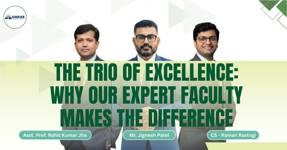 The Trio of Excellence Why Our Expert Faculty Makes the Difference